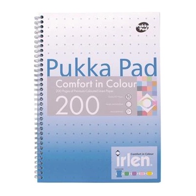 Pukka Pad Спирална тетрадка, А4, с правила, 100 страници, PUKKA PAD "Irlen Jotta Turquoise" IRLJOTA4(TURQ) (IRLJOTA4(TURQ))