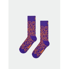 Happy Socks Mega Star purple