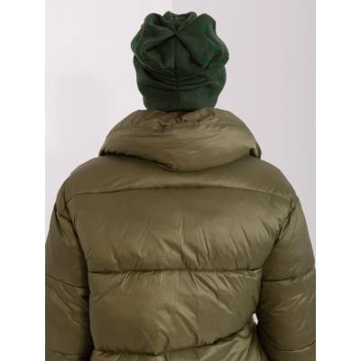 Wool Fashion Italia čepice AT-CZ-2325.96 Zelená tmavě