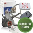 3M Polomaska proti prachu 6200 FFP3