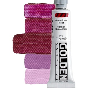 Golden Artist Colors Heavy Body АКРИЛНА боя Quinacridone Violet 59 ml 1 бр (0001330-2)