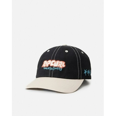RIP CURL Raw Energy Art Adj Cap Black/White 431
