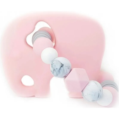 KidPro Teether Elephant Pink гризалка