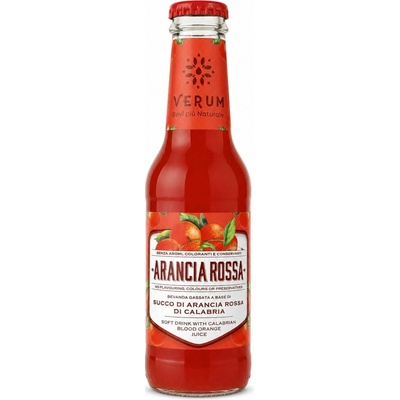 Verum Arancia Rossa sýtený nápoj s krvavým pomarančom 200 ml