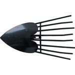 UNI SP Картофовадач за мотокултиватор, тип А, 8 зъба /02784/ (uni-02784)