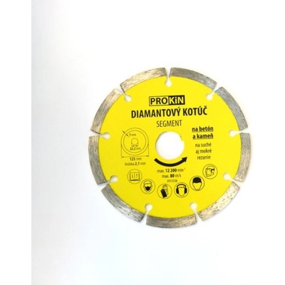 Prokin Segment Kotúč diamantový 25 x 22,23 mm 40321112