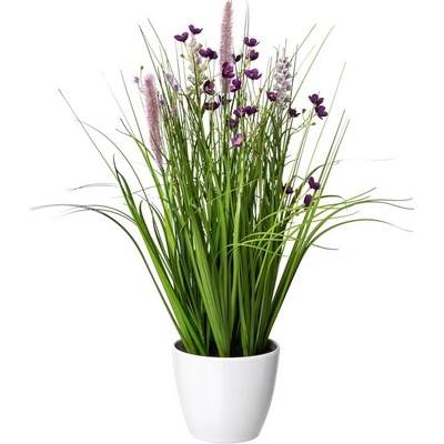 Lúčne kvety v kvetináči 2, 46cm