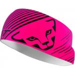 Dynafit Лента за глава Dynafit Graphic Performance Headband - Pink Glo / Striped - размер 58 cm (204-7786-2111)