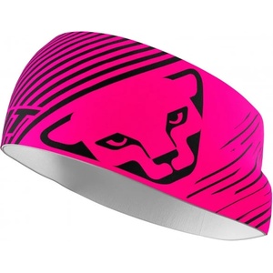 Dynafit Лента за глава Dynafit Graphic Performance Headband - Pink Glo / Striped - размер 58 cm (204-7786-2111)