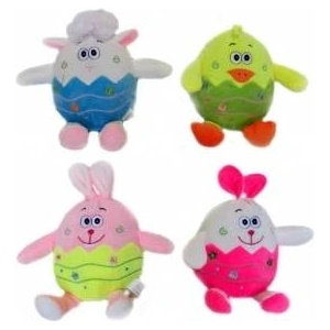 SUN-DAY Animals egg 4 asst 143686