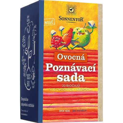 Sonnentor Ovocná poznávací sada čajů BIO 10 x 2 ks