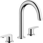 Hansgrohe Vernis Blend - Смесител за умивалник със сифон, монтаж с 3 отвора, хром 71553000 (71553000)
