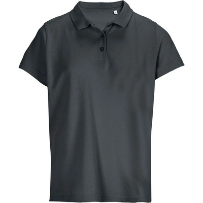 SOL's Collection Polokošile Pulse Women piqué krátký rukáv dámská COT25450135600 mouse grey Šedá mouse