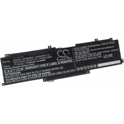 VHBW Батерия за HP Omen X 17-AP, DG06XL, 8100 mAh (888202070)