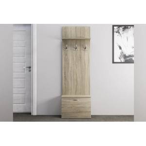 Bogdan Furniture I Портманто Mod 219 / 4003, Сонома тъмна - bogdanmebel - 49,87 лв