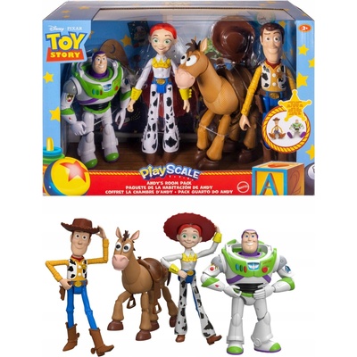 Disney Pixar Toy Story 5 Figurky PlayScale 4-balení Základní sada 3+ JLR68