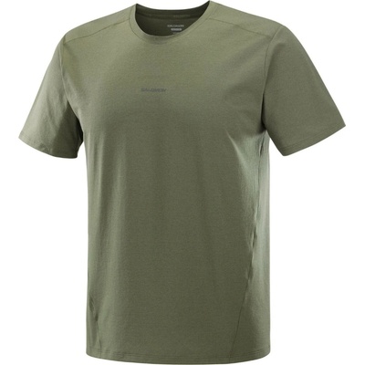 Salomon Trackline SS Tee zelené