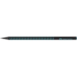 Faber-Castell Sparkle Midnight B триъгълен черен/океански син графитен молив FC118268 (FC118268)