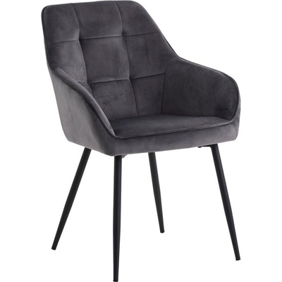 Unique Furniture Nolan Square s podrúčkami Sivé 2 ks