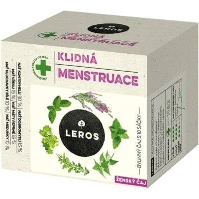 Leros čaj pokojná menštruácia 15 g 10 ks