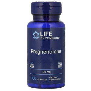 Life Extension Pregnenolone 100 mg, 100 caps