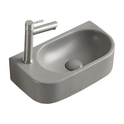 Mexen Viera отгоре стояща мивка отдясно 40 x 21 см, светло сив мат - 21274061R (21274061R)