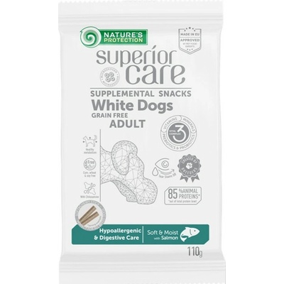Natures P Superior care white dog Hypoallergenic digestive dental care 110 g