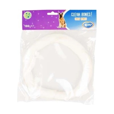 DUVO + CELAN BONES! Byvolí kruh biely 11 cm 2 ks