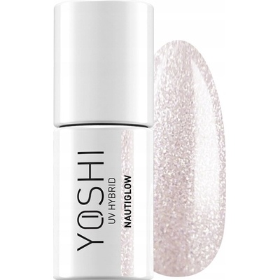 Yoshi Hybridný lak na nechty 172 Nautiglow 6ml strieborno ružová morská panna