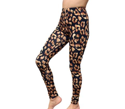 dívčí legíny leopard
