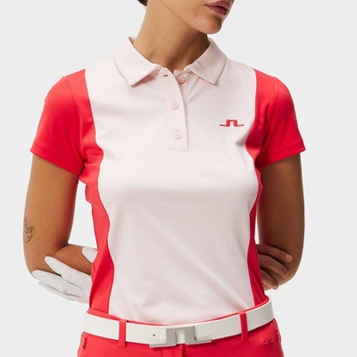 J.Lindeberg Dámska polokošeľa Tilly Polo Rose Quartz