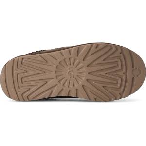 UGG пантофи дамски от велур W Tasman Spotted