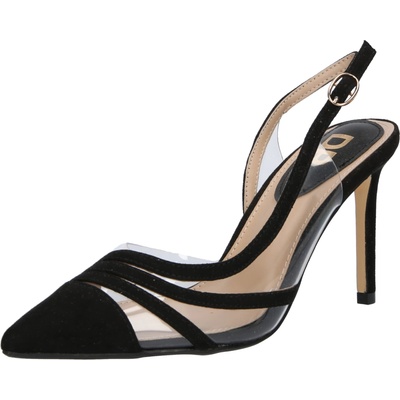 Dorothy Perkins Дамски обувки на ток с отворена пета черно, размер 5
