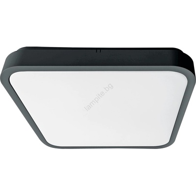 Brilagi Brilagi-LED Таванно осветително тяло за баня със сензор ZENNA LED/18W/230V 28, 5x28, 5 cm IP44 антрацит (BG3427)