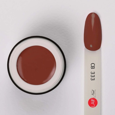 Laif Barevný UV/LED gel hnědý CB 333 Sorbo 6 ml