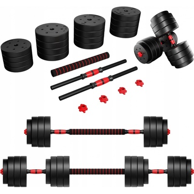 ATHLER Bitúmenová nastaviteľná jednoručná činka 1 x 40 kg