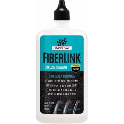 Bezdušový tmel Finish Line FiberLink Tubeless Sealant Pro Latex - 240 ml uni