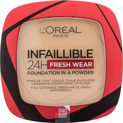 L'Oréal Infaillible 24H Fresh Wear Foundation In A Powder от L'Oréal Paris за Жени Грим 9г