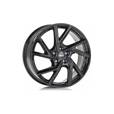 PLATIN P107 7.5x19 5x114.3 ET49 black polished