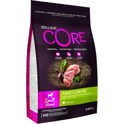 Wellness Core Dog small breed Adult Low Fat 5 kg