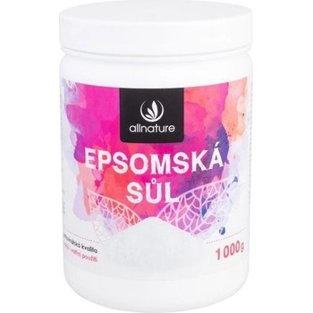 Allnature epsomská soľ Harmanček 1000 g