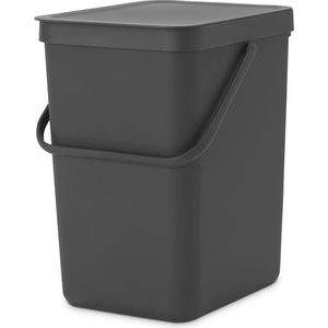 Brabantia Кош за смет за разделно събиране Brabantia Sort&Go 25L, Grey (1003237) - azo