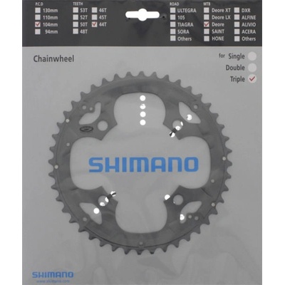 SHIMANO převodník DEORE FCM590 44z šedý – Zboží Dáma