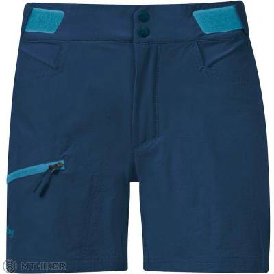 Bergans Cecilie MTN Softshell dámské kalhoty Deep Sea Blue/Solid Dark Grey