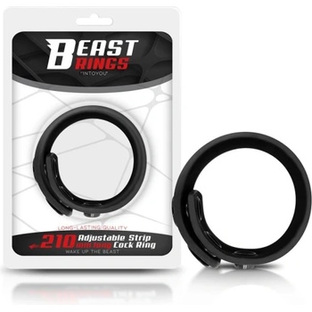 Intoyou Регулируем силиконов пенис пристегач Beast Rings