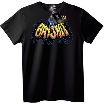 NOONEBRAND Тениска Батсмен Анимационен - 3XL, Black