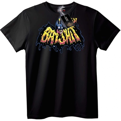 NOONEBRAND Тениска Батсмен Анимационен - 3XL, Black