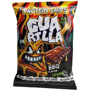 Guarilla Protein Chips | 30% Protein ~ Vegan Friendly [60 грама] Барбекю