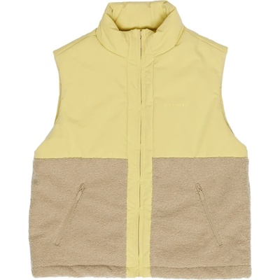 Mazine Дамски поларен елек Mazine Women's Fabric Blocking Vest Fleece vest - Fennel Green / Natural (132-1376-0113)
