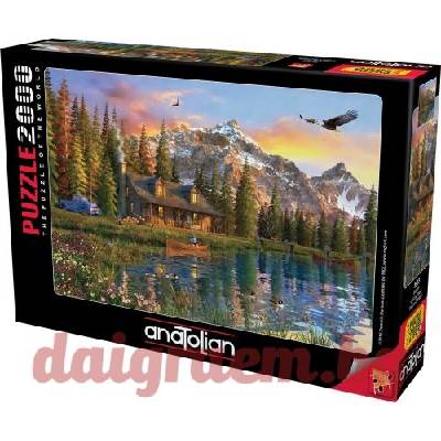 Anatolian Пъзел anatolian 3933 - 2000 части - Старинна колиба (p3933)